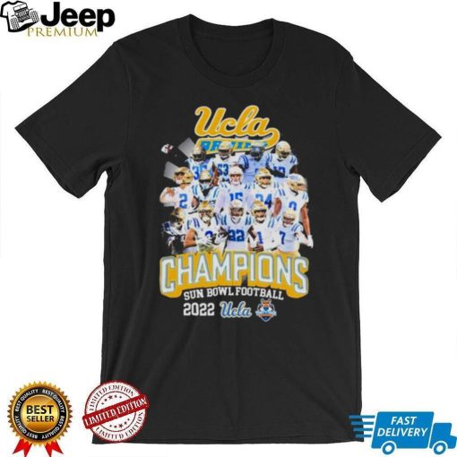 Ucla Bruins Team Sport Champions Sun Bowl Football 2023 Shirt