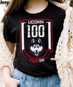 Uconn Huskies 100 Straight Wins NCAA National Champions Men’s Basketball 2023 shirt