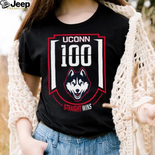 Uconn Huskies 100 Straight Wins NCAA National Champions Men’s Basketball 2023 shirt