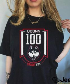 Uconn Huskies 100 straight wins ncaa national champions men’s basketball 2023 t shirt