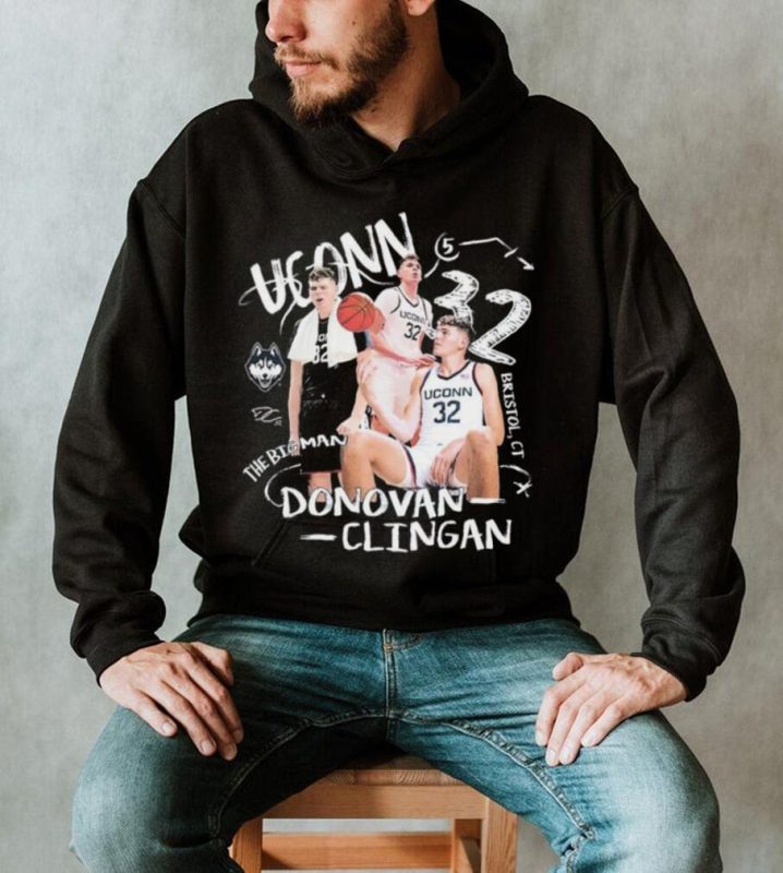 Uconn Huskies Donovan Clingan 32 The Big Man shirt