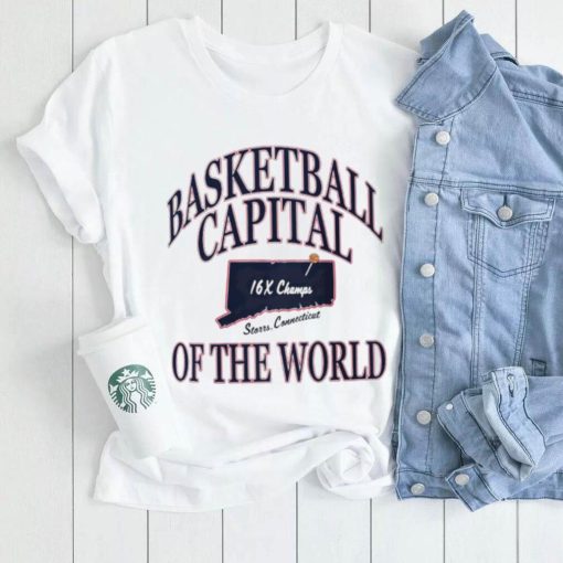 Uconn Huskies basketball capital of the world shirt