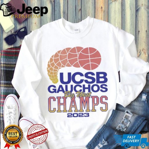 Ucsb gauchos big west champs 2023 shirt