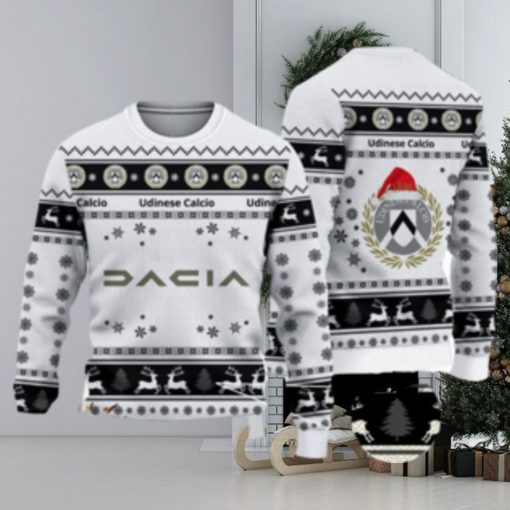 Udinese Calcio 1896 3D Ugly Christmas Sweater For Men And Women Sport Fans