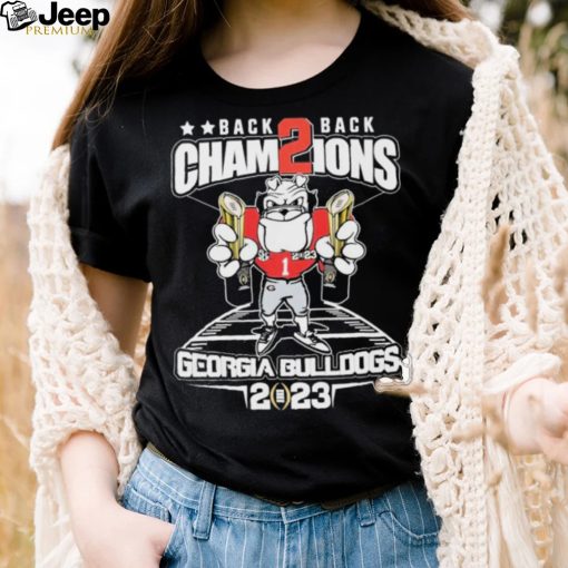 Uga Georgia Bulldogs Back 2 Back CFP National Champions 2023 Shirt