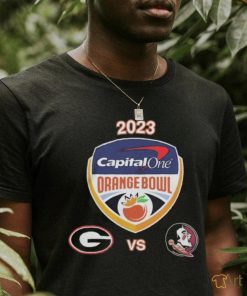 Uga vs Fsu Football 2023 Orange Bowl Logo Matchup Shirt