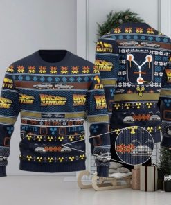 Ugly Back To The Future Ugly Christmas Sweatshirt Back To The Future Xmas Sweater Trending Christmas Sweater