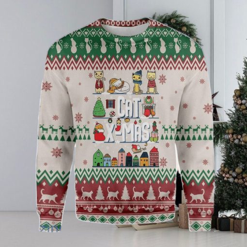 Ugly Christmas Cat Ugly Christmas Sweater Best Gift For Men And Women