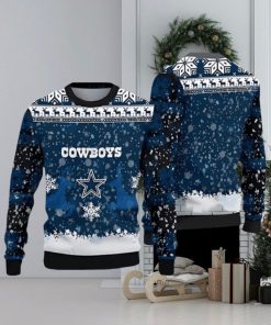 Ugly Christmas Sweater Cowboys Funny Dallas Cowboys Gifts