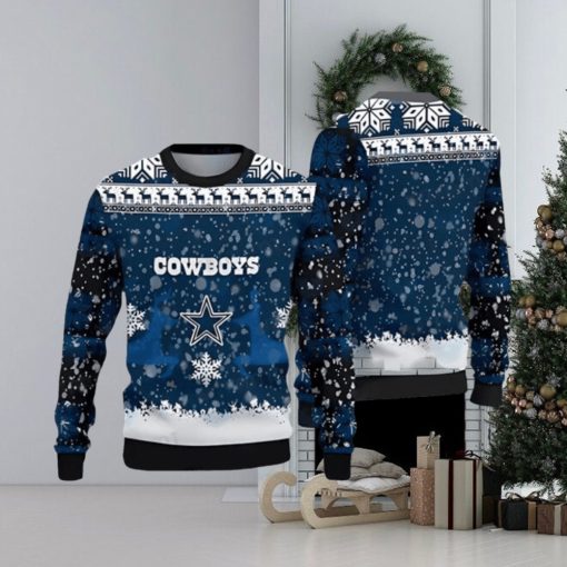 Ugly Christmas Sweater Cowboys Funny Dallas Cowboys Gifts