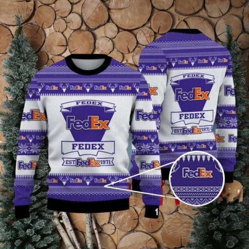 Ugly Christmas Sweater Fedex 3D For Men Women