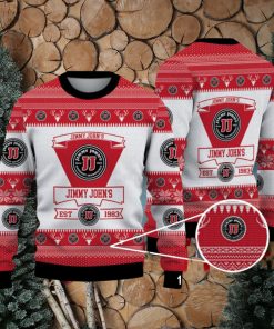 Ugly Christmas Sweater Jimmy John’s 3D For Men Women