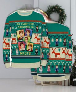 Ugly Christmas Sweaters For Men Women Kids New Kid On The Block Music Winter Autumn 3D Sweater Shirt