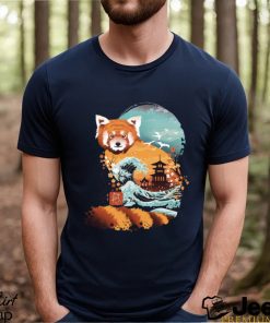 Ukiyo E Anime Character Red Panda Unisex Sweatshirt