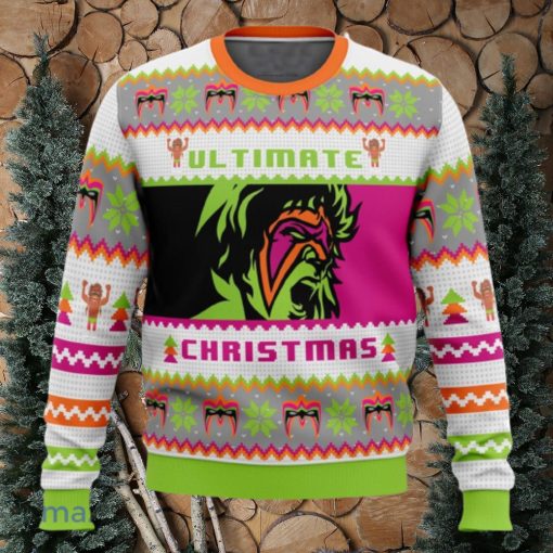 Ultimate Warrior Christmas Pro Wrestling Xmas Ugly Christmas Sweater Christmas Gift For Men And Women