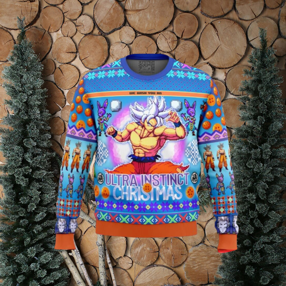 Ultra instinct goku on sale sweater