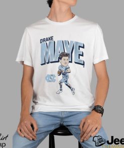 Unc Football Drake Maye Caricature Shirt