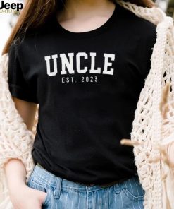 Uncle Est 2023 Uncle To Be Gifts New Uncle Father’s Day Pullover Hoodie