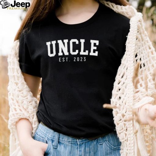 Uncle Est 2023 Uncle To Be Gifts New Uncle Father’s Day Pullover Hoodie