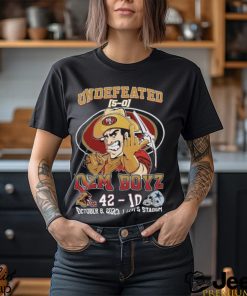 Undefeated Dem Boyz San Francisco 49ers 42 – Dallas Cowboys 10 October 8, 2023 Levi’s Stadium T Shirt