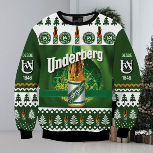 Underberg Funny 3D Printed Christmas Ugly Sweater