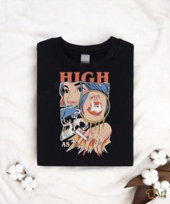 Unethicalthreads Merch High As Fuck Weed Smoking Shirt