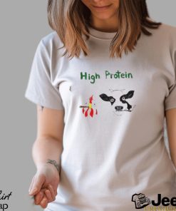 Unfortunate Portrait Chicken And Dairy Cow High Protein Shirt