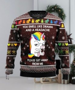 Unicorn Dab Ugly Christmas Sweater