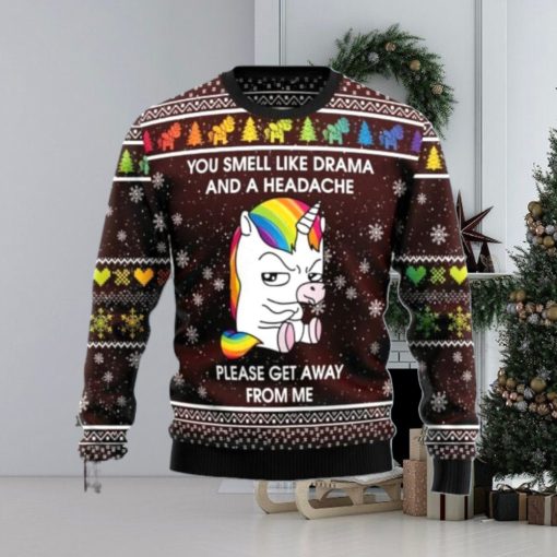 Unicorn Dab Ugly Christmas Sweater