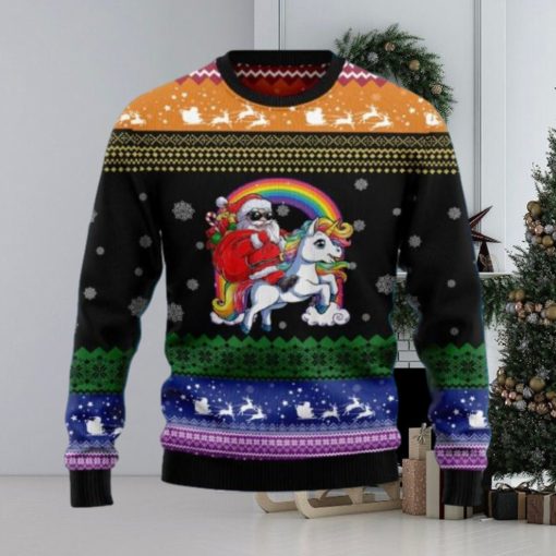 Unicorn LGBT Ugly Christmas Sweater