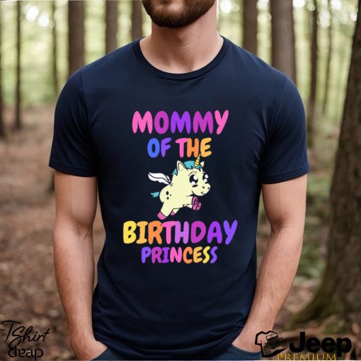 Unicorn Mom T Shirt Birthday Princess Unicorn Girl Outfit