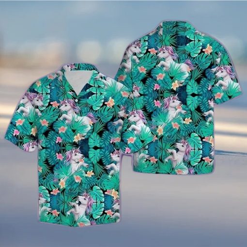 Unicorn Tropical Hawaiian Shirt