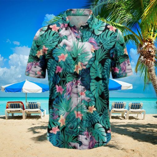 Unicorn Tropical Tropical Hawaiian Shirt Gift For Men And Women