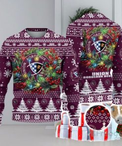 Union Bordeaux Begles Ugly Christmas Sweater Gift Ideas For Fans