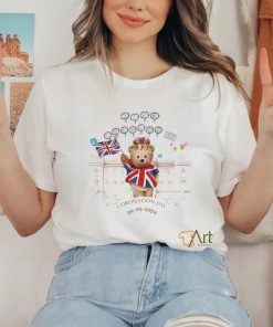 Union Jack Royal Palace Bear Coronation Celebration Shirt