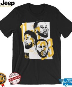 Unisex Fanatics Branded Black Golden State Warriors 11.30.23 Klay Thompson, Stephen Curry T Shirt