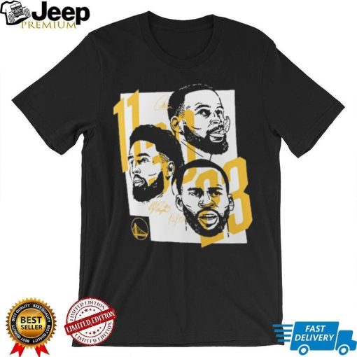 Unisex Fanatics Branded Black Golden State Warriors 11.30.23 Klay Thompson, Stephen Curry T Shirt