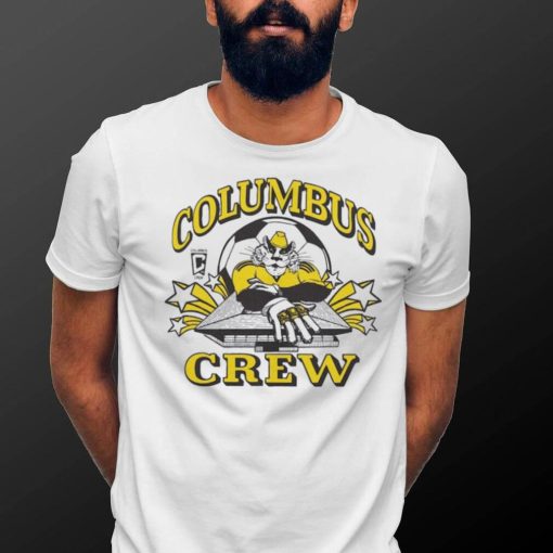 Unisex Homage Columbus Crew 2023 MLS Cup Champions Three Rings Tri Blend Pullover Shirt