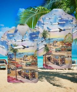 United Airlines Boeing 787 9 Dreamliner Hawaiian Shirt For Men And Women