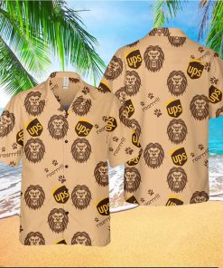 United Parcel Service Hawaiian UPS Logo Cool Hawaiian Shirt – Thoughtful Personalized Gift For The Whole Family