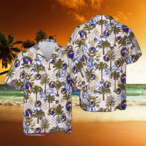 United States Air Force Security Forces  435th Squadron  Hawaiian Shirt