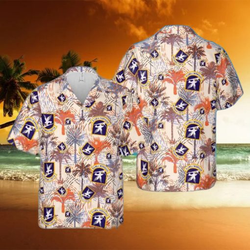 United States Air Force Security Forces (sf) Hawaiian Shirt