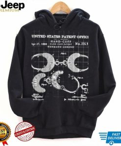 United States Patent Office Handcuff Patent shirt