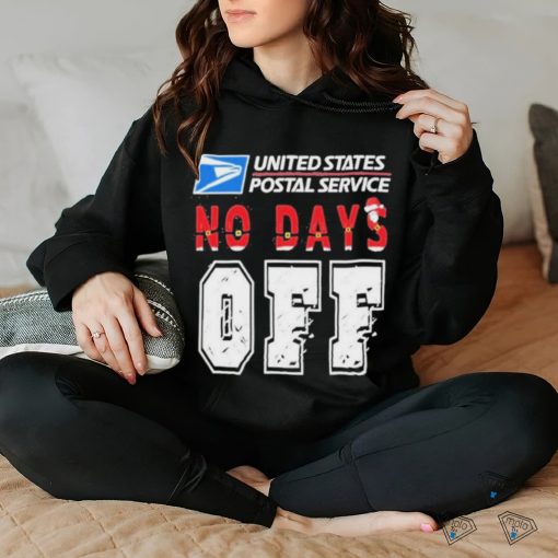 United States Postal Service No Day’s Off Logo Christmas T shirt