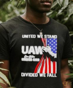 United we stand UWA One Nation under God Divided We Fall Shirt