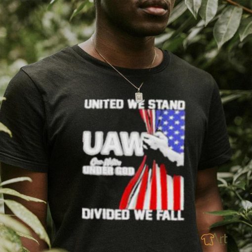 United we stand UWA One Nation under God Divided We Fall Shirt