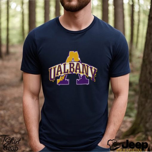 University At Albany Dripping Logo shirt