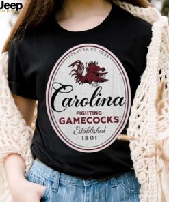 University Of South Carolina Gamecocks Label Carolina Fighting Gamecocks Shirt