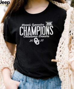 University Oklahoma Women’s Gymnastics 2023 Big 12 Champions shirt