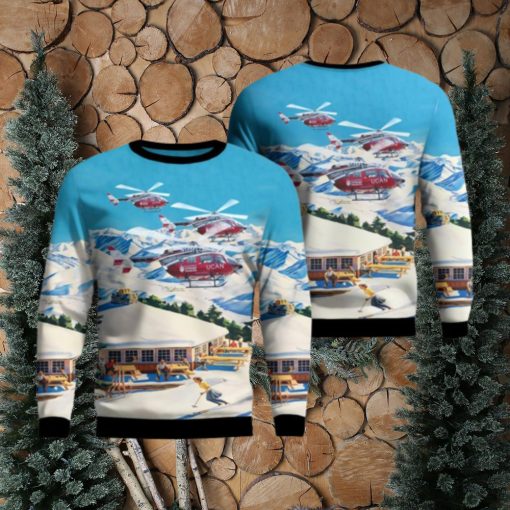 University of Chicago Medicine Aeromedical Network AOP Ugly Sweater Men And Women Christmas Gift